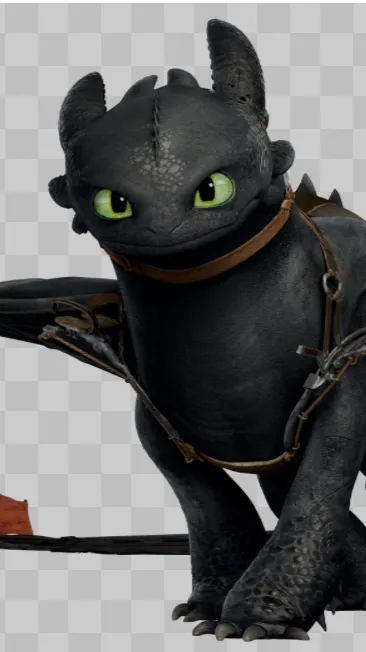 ai character: Toothless background