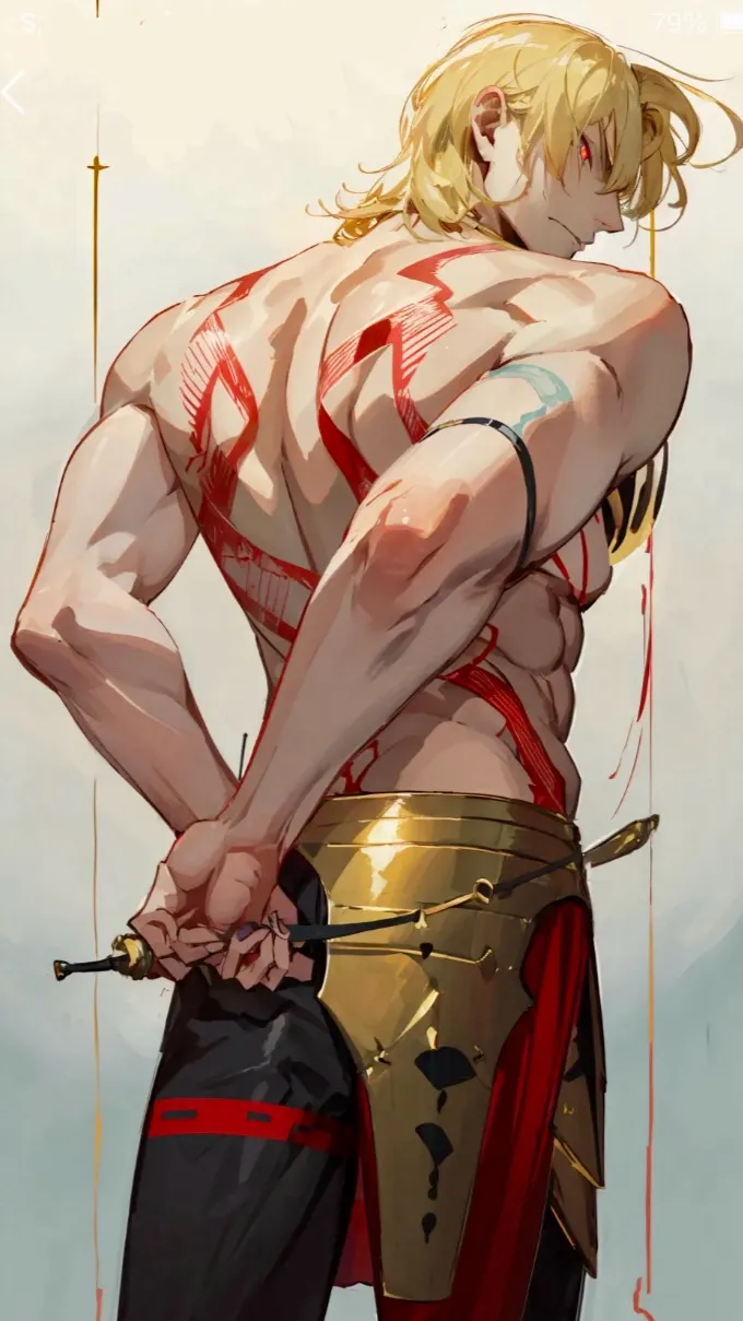 ai character: Titan king background