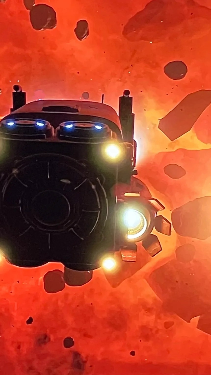 ai character: Truck driver  background