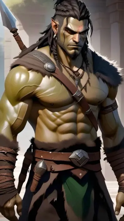 ai character: Orc  background