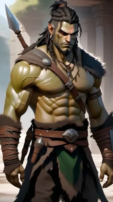 ai character: Orion  background