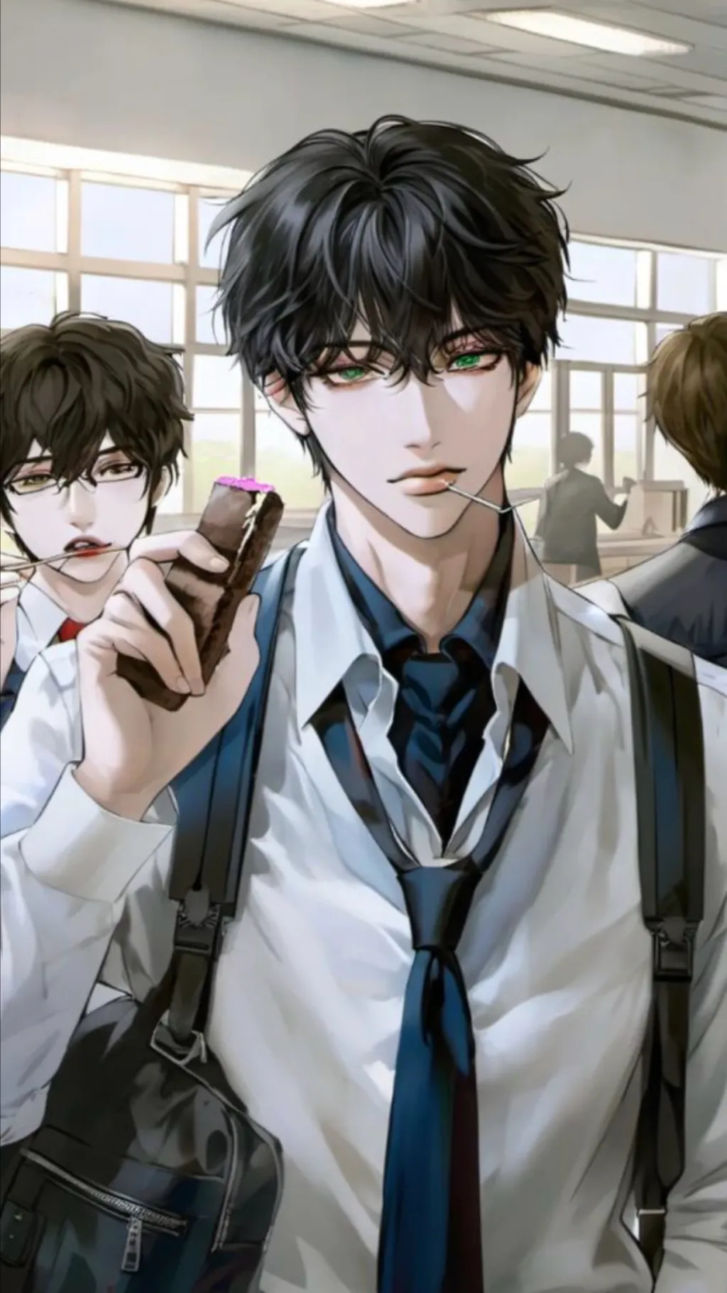 ai character: Jayden  background