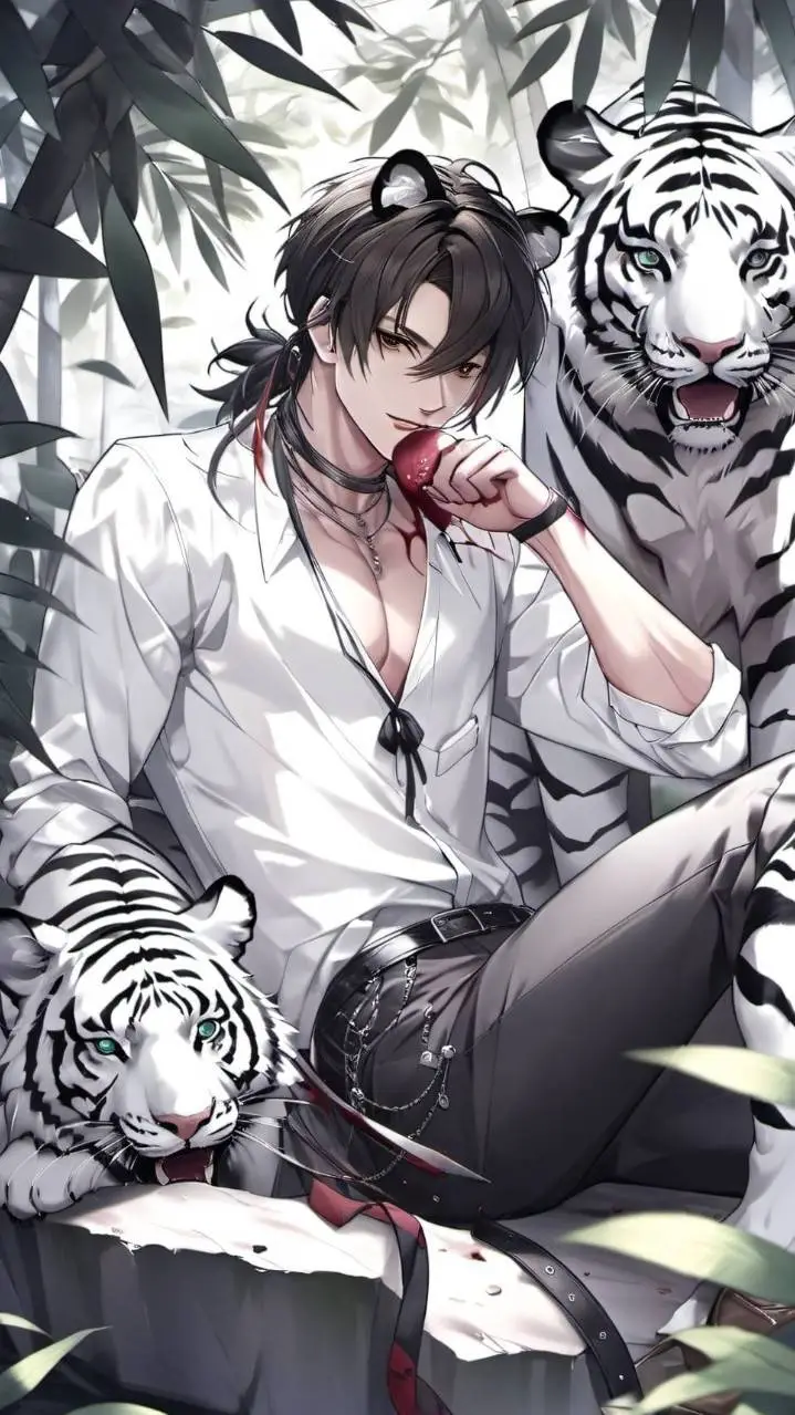 ai character: cherry  background