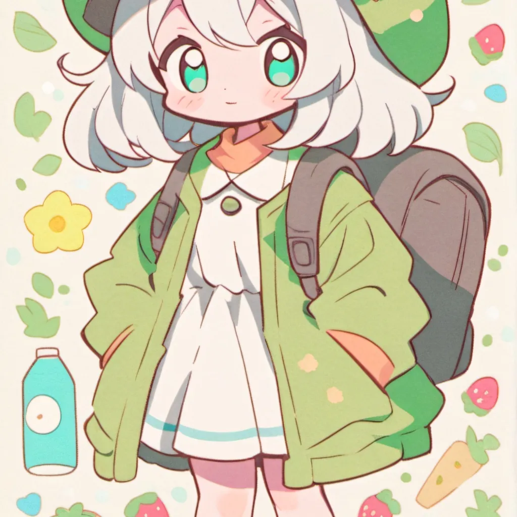 chat with ai character: cute chibi tadc