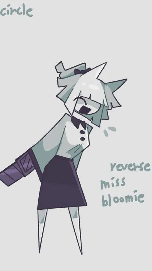 ai character: Reverse Ms Bloomie background