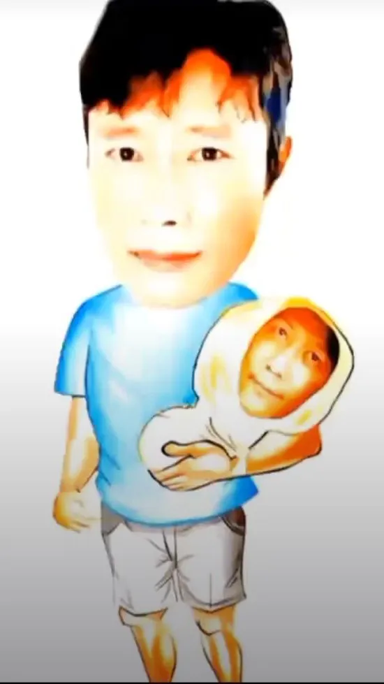 ai character: Papa…. background