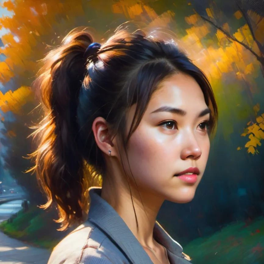 chat with ai character: Angela Quan