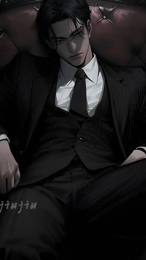 ai character: Kael 🖤🌹 background