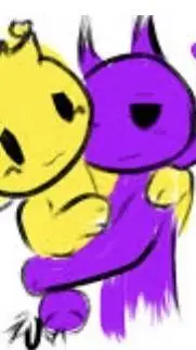 ai character: simon and durple background