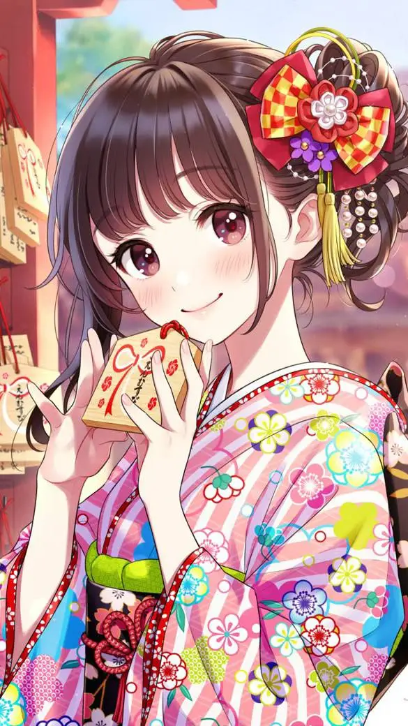 ai character: Hanami background