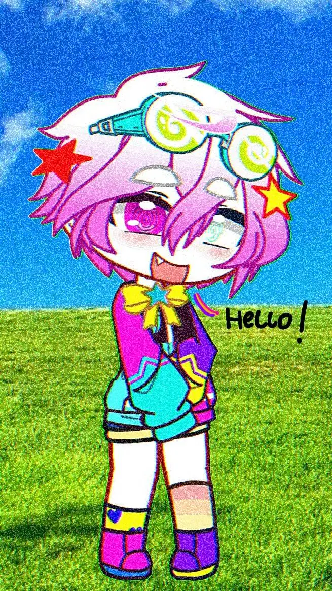 ai character: {Katio 🌈✨️} background