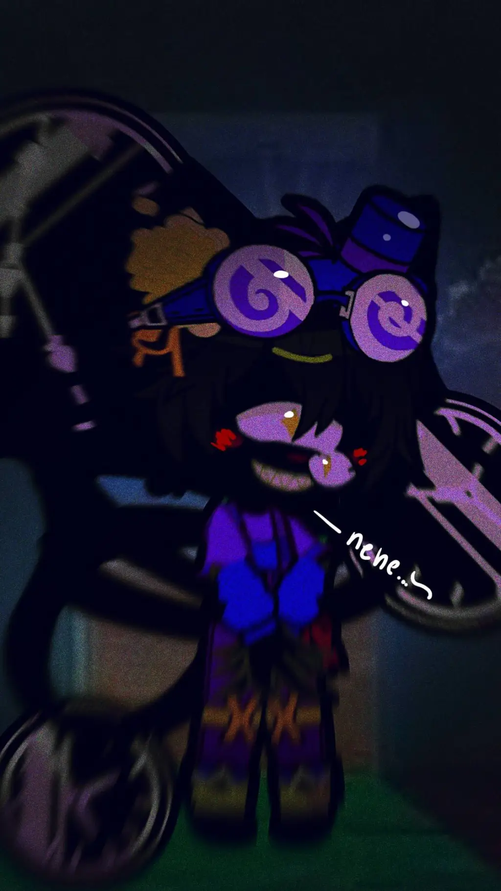 ai character: Dreamcore 𖦹⋆˚࿔ background