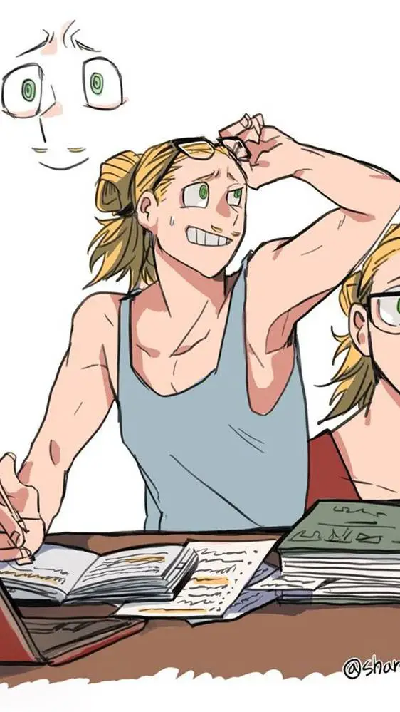 ai character: hizashi roomate background