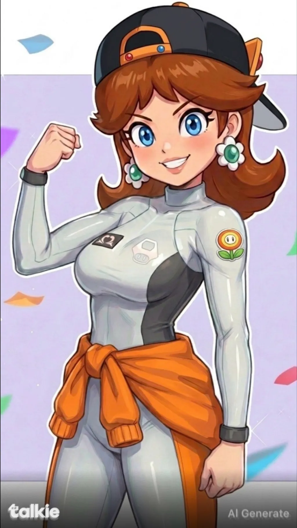 ai character: Daisy  background