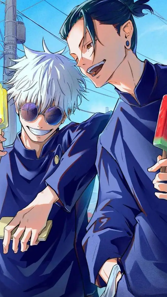 ai character: ~gojo&geto~ background
