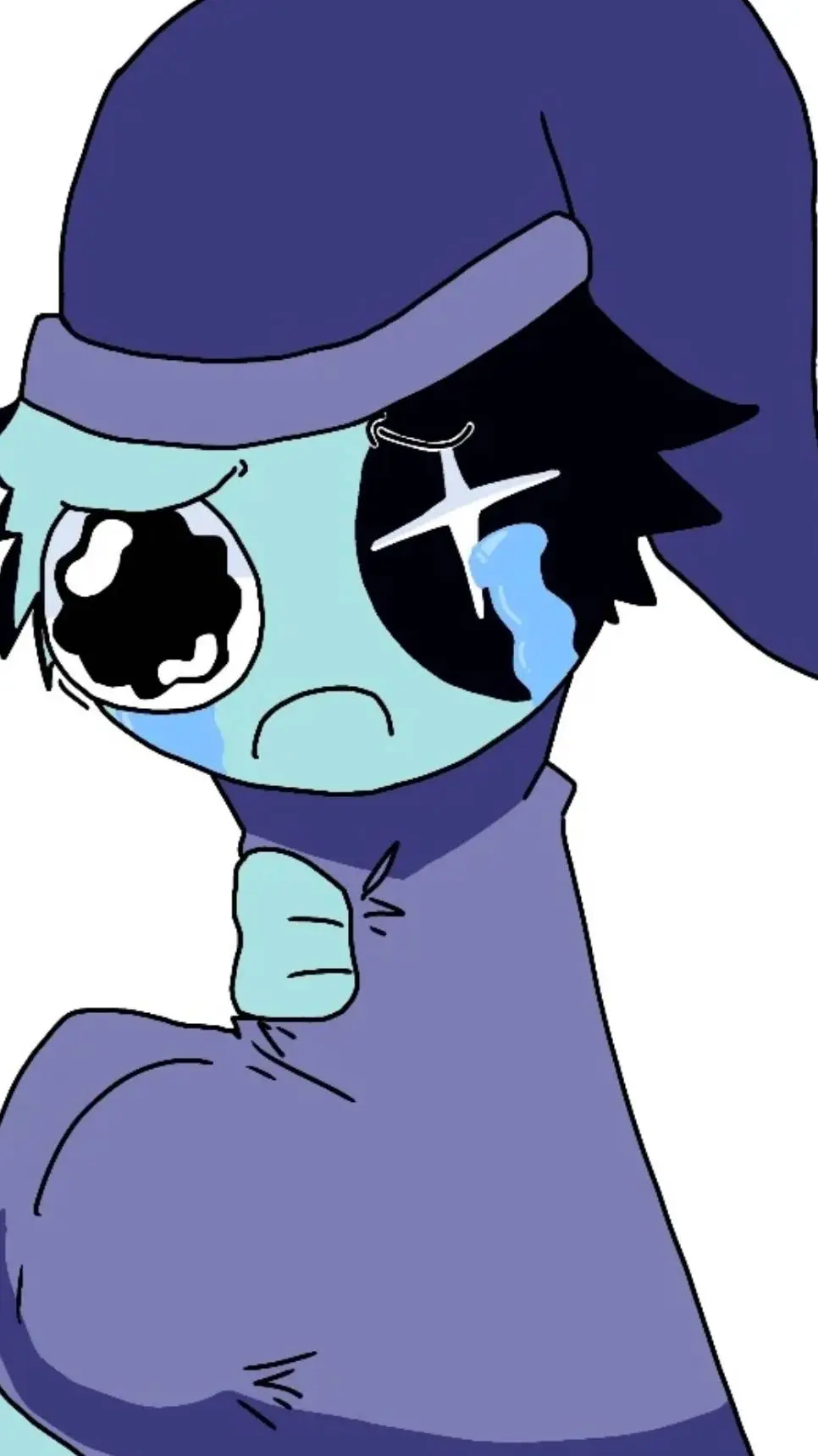 ai character: Dandy world hate u background