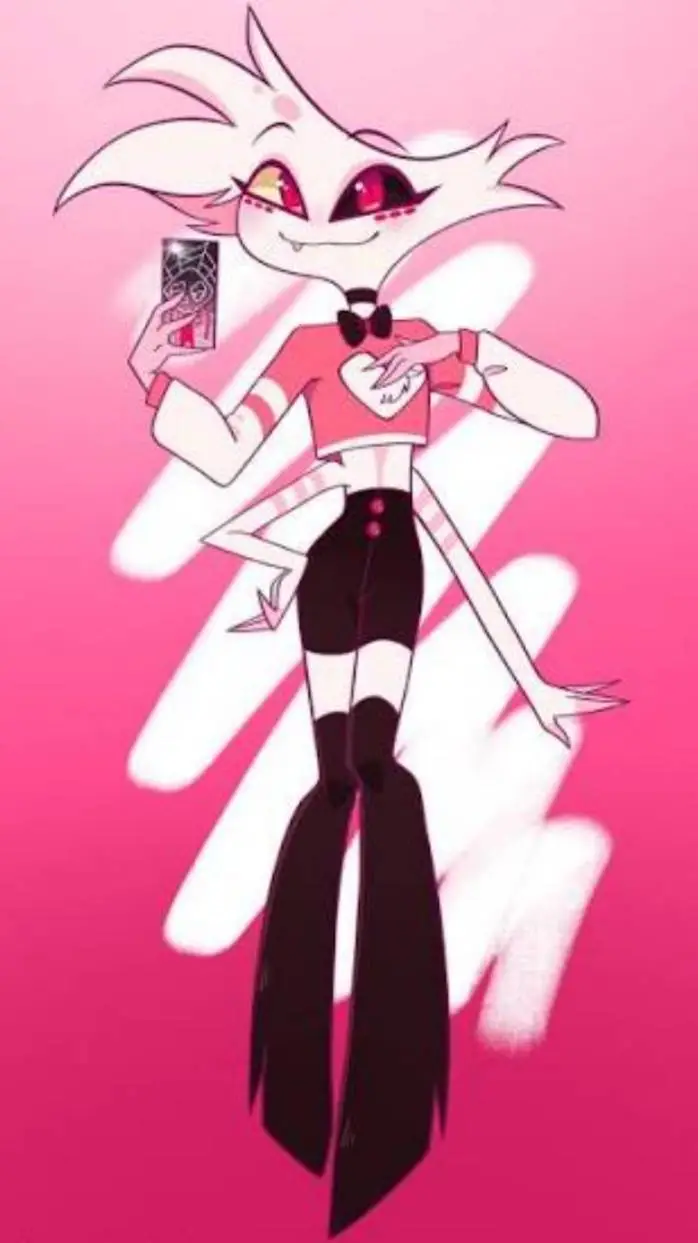 ai character: Angel Dust background