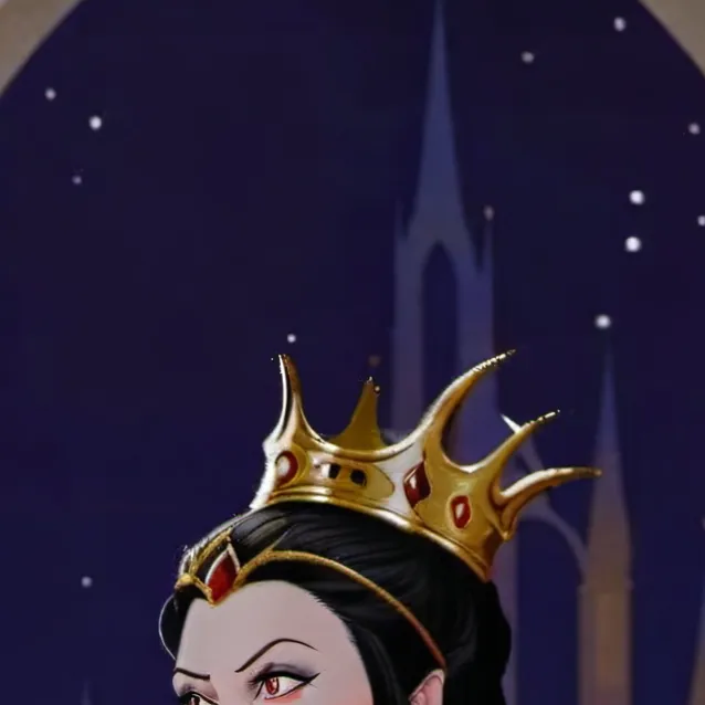 chat with ai character: Queen Grimhilde