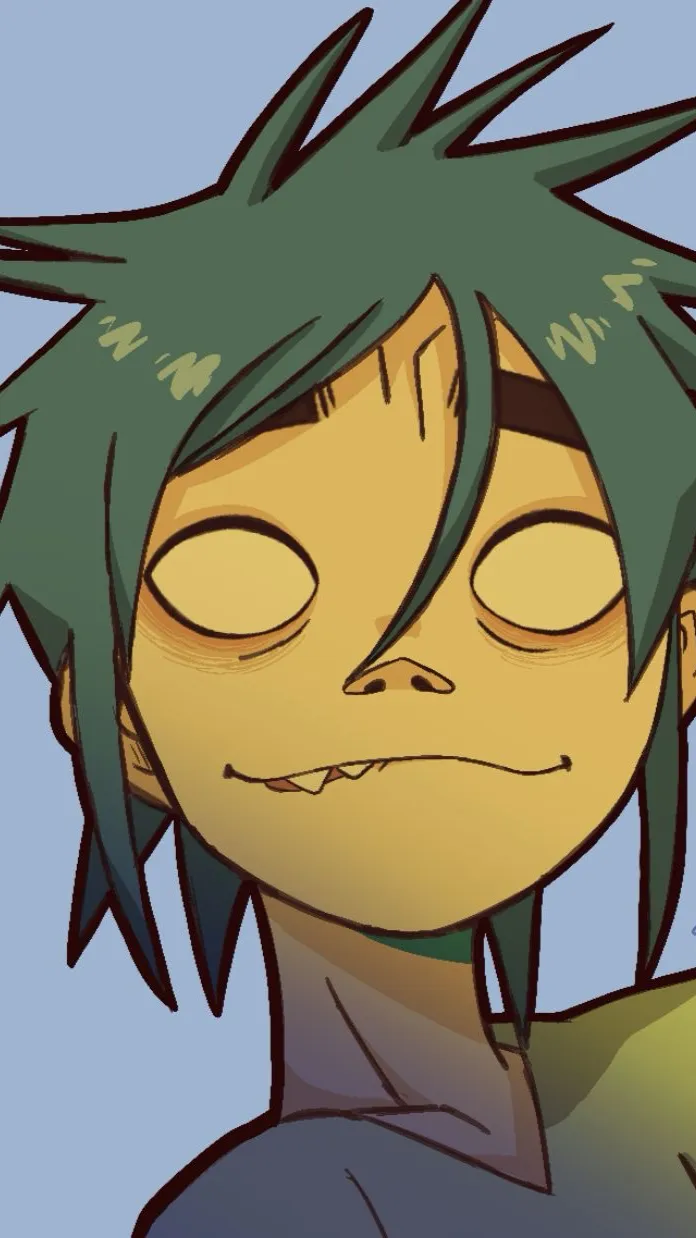 ai character: Gorillaz  background