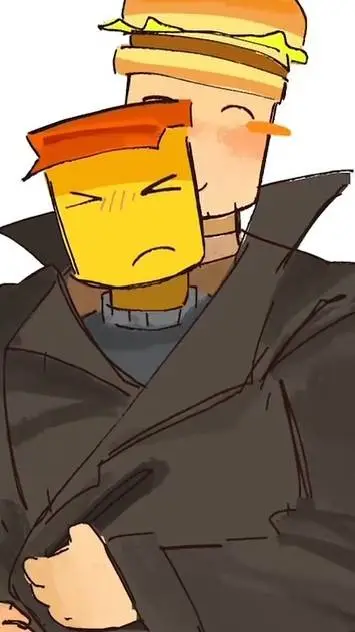 ai character: Pizzaburger  background