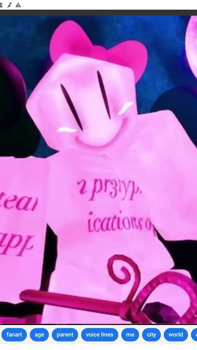 ai character: pr3typriincess background