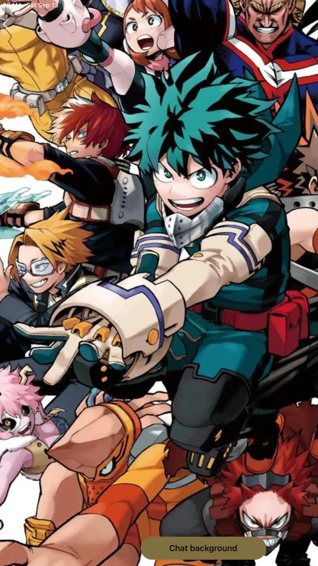 ai character: Mha lie 🌚 background