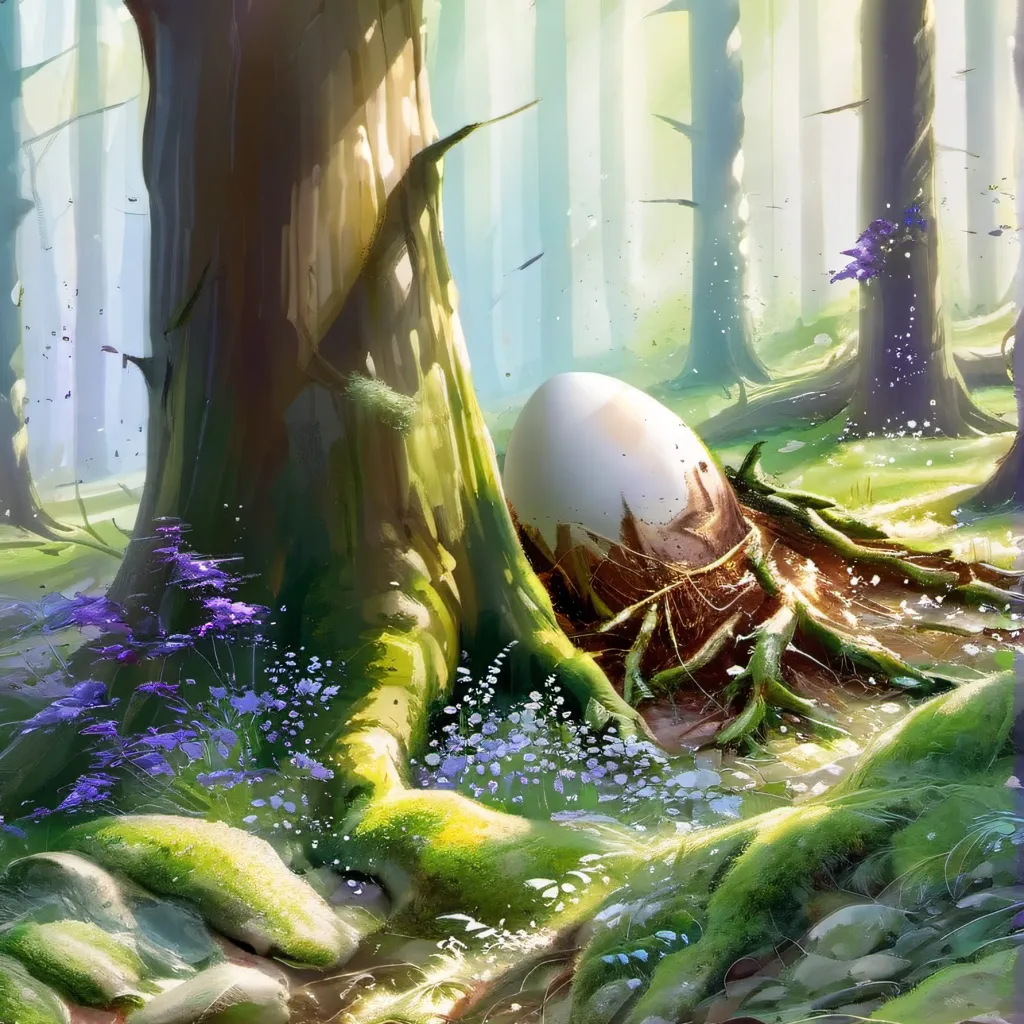 chat with ai character: egg