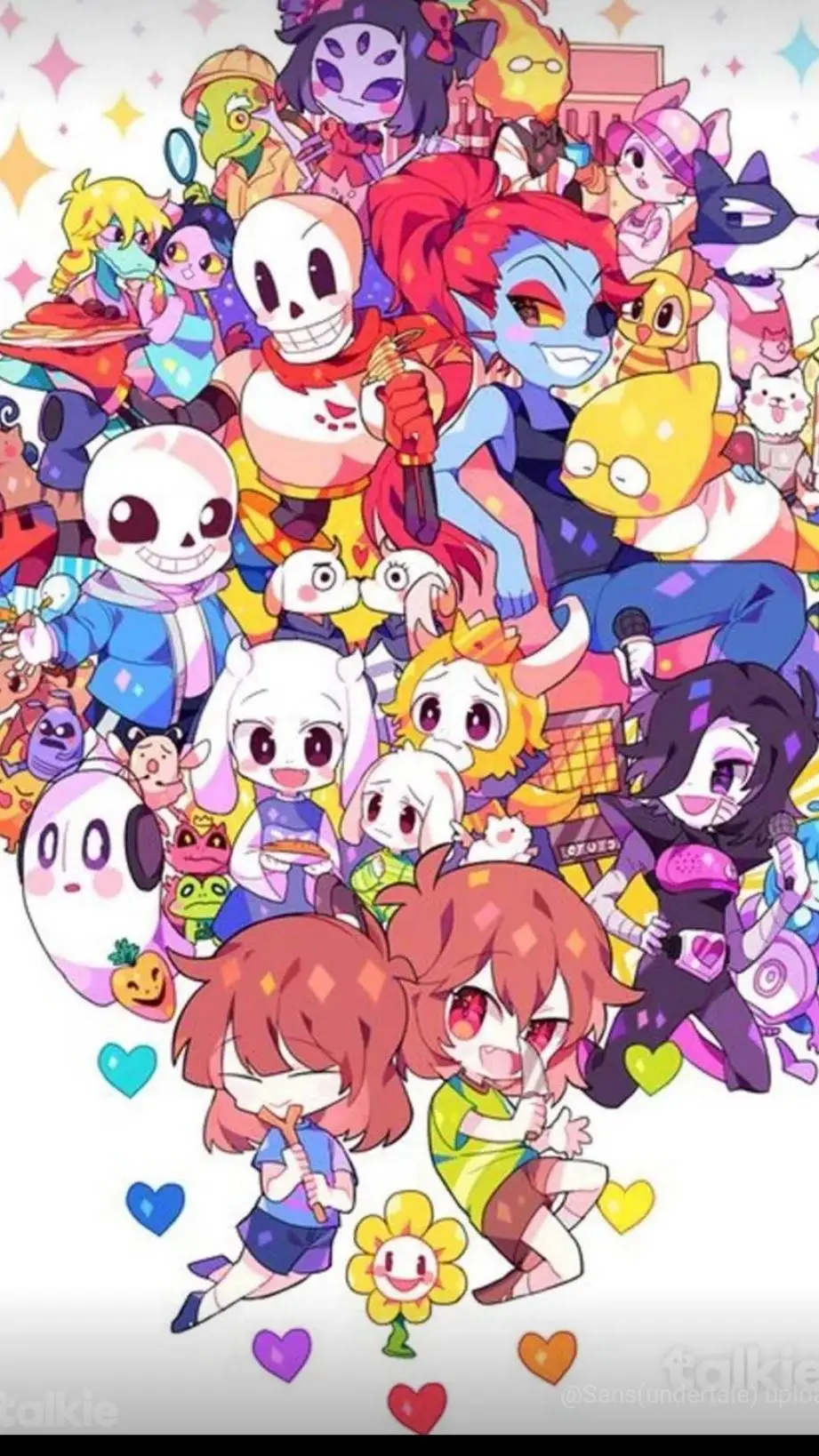 ai character: frisk background