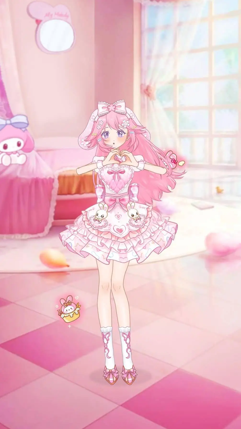 ai character: my melody background
