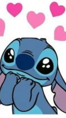 ai character: stitch background