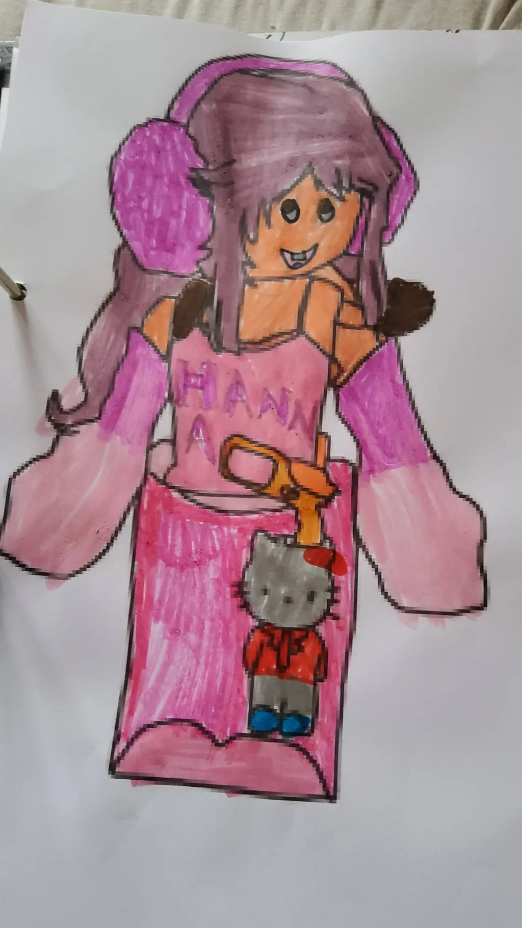 ai character: lebendiges bild background