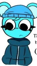 ai character: sky girl background