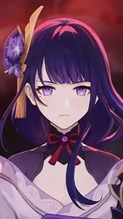 ai character: raiden ei  background