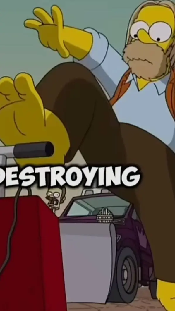 ai character: giant homer background