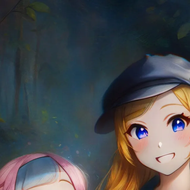 chat with ai character: the fake friends 