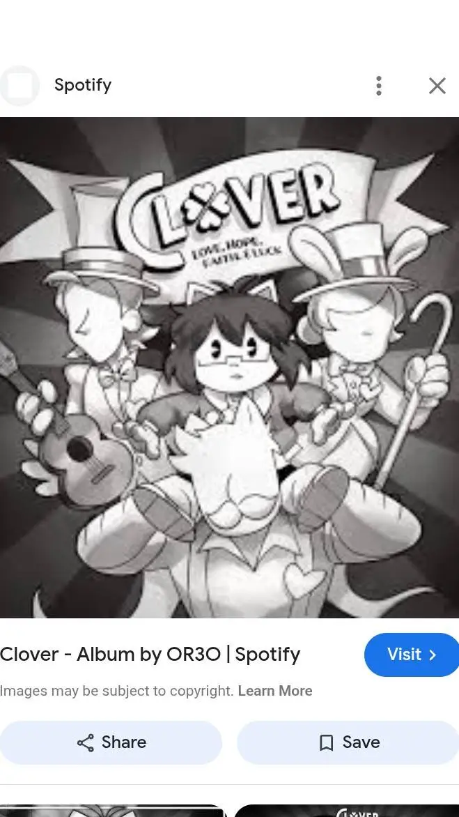 ai character: Clover OR3O!! background