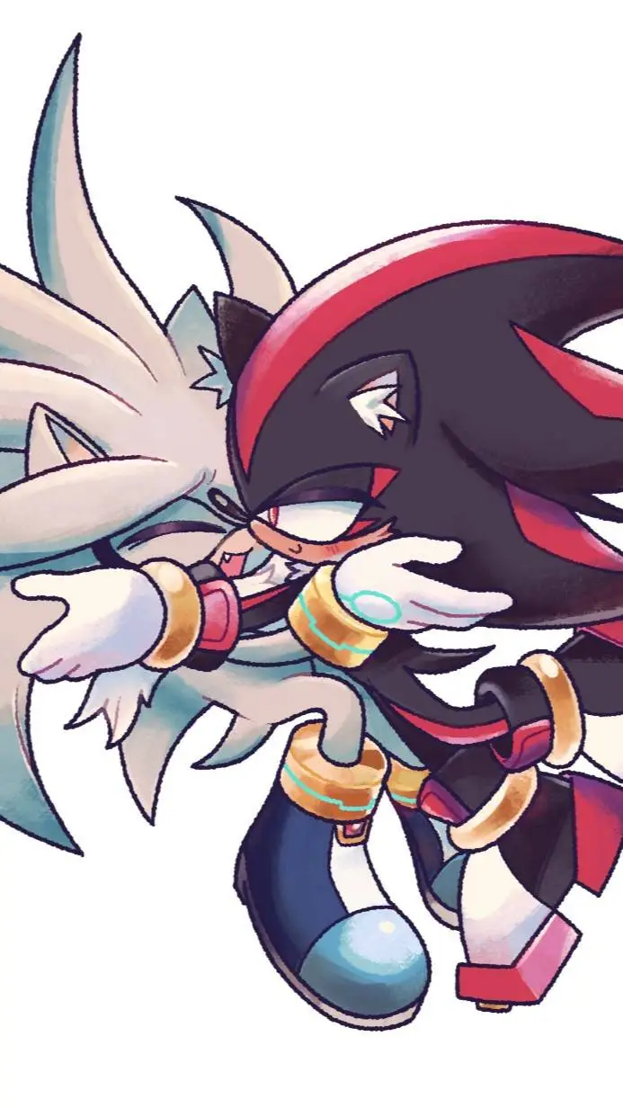 ai character: Shadow x Silver 🤠 background