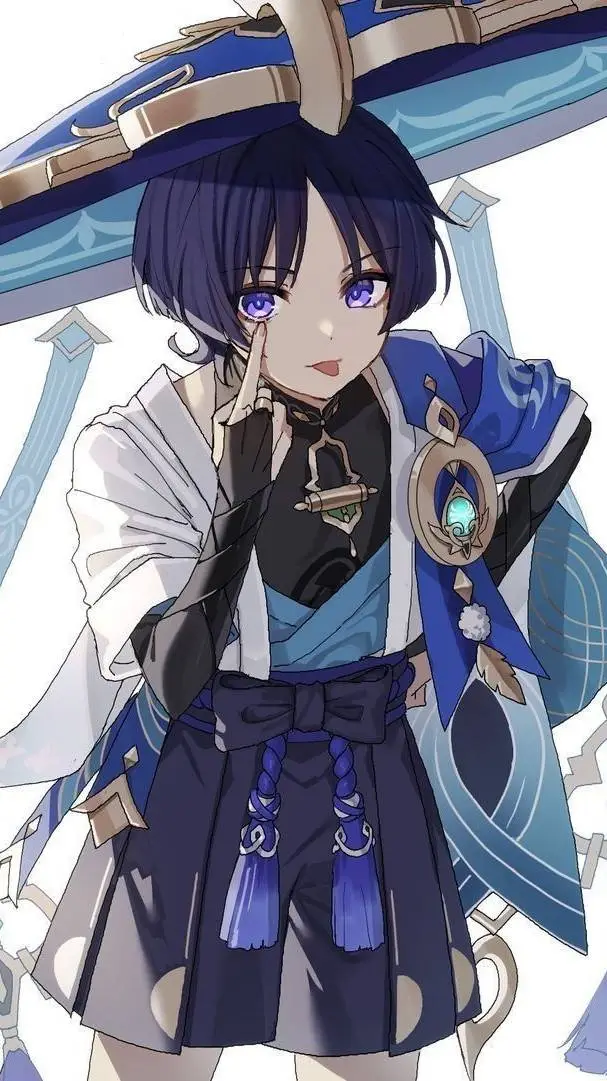 ai character: Wanderer /scara background