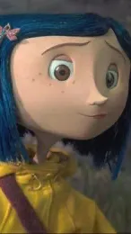 ai character: Coraline background