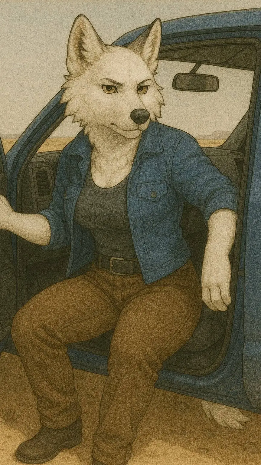 ai character: Jenna Mishak background