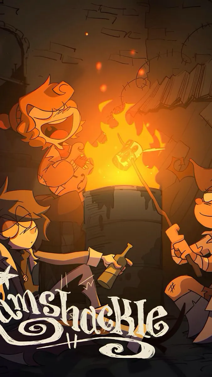 ai character: Ramshackle background