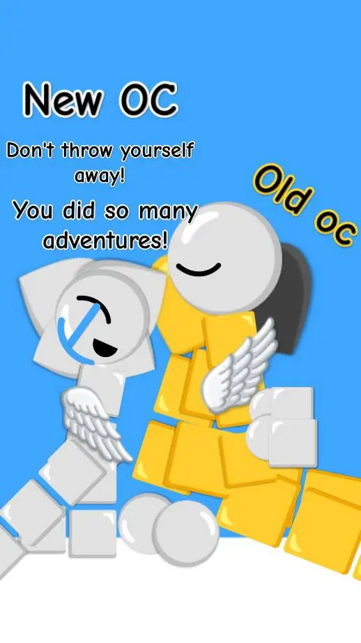 ai character: I quit background