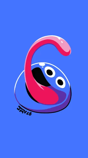 ai character: Gooey background