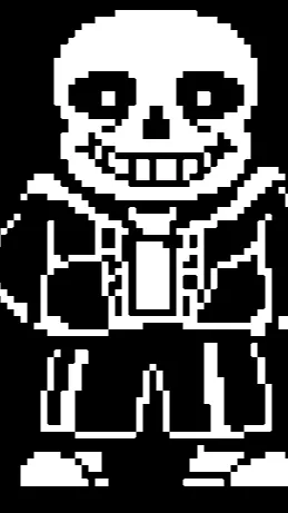 ai character: Sans background