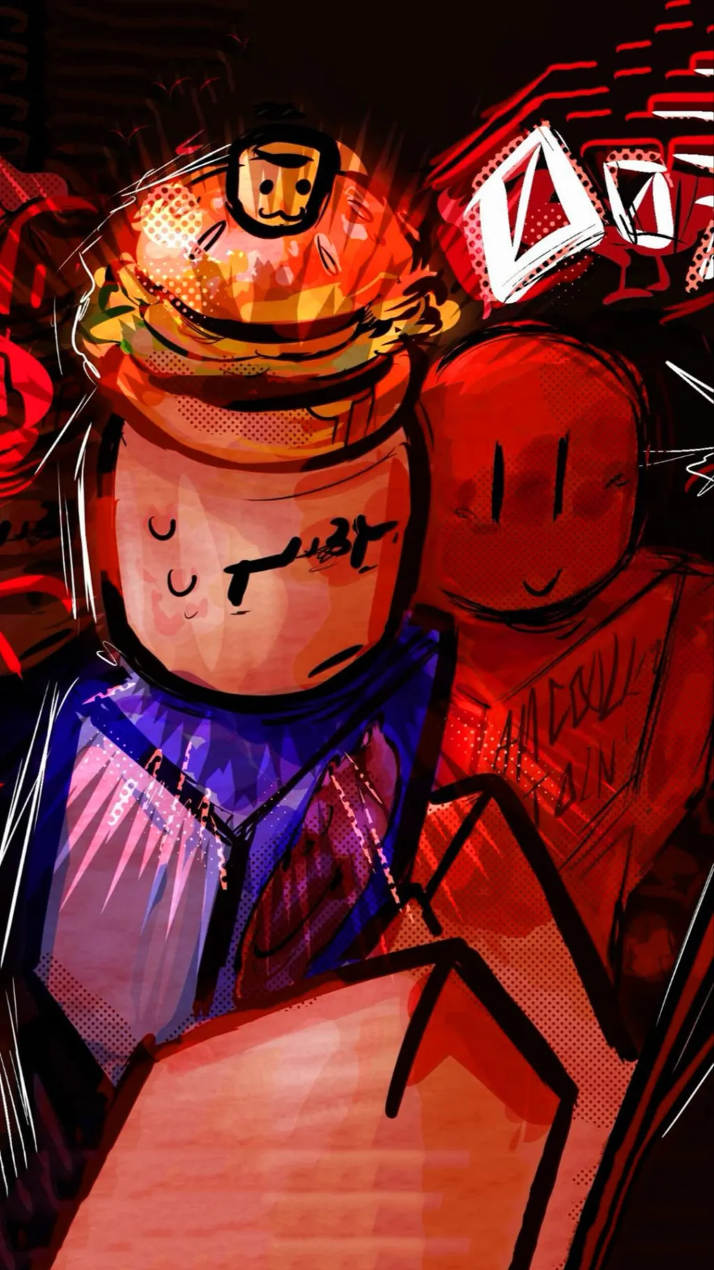 ai character: Forsaken school background