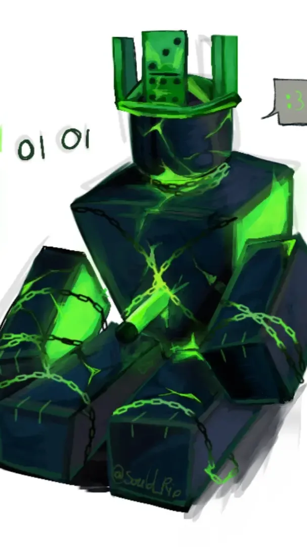ai character: 1x1x1x1 goons💚 background