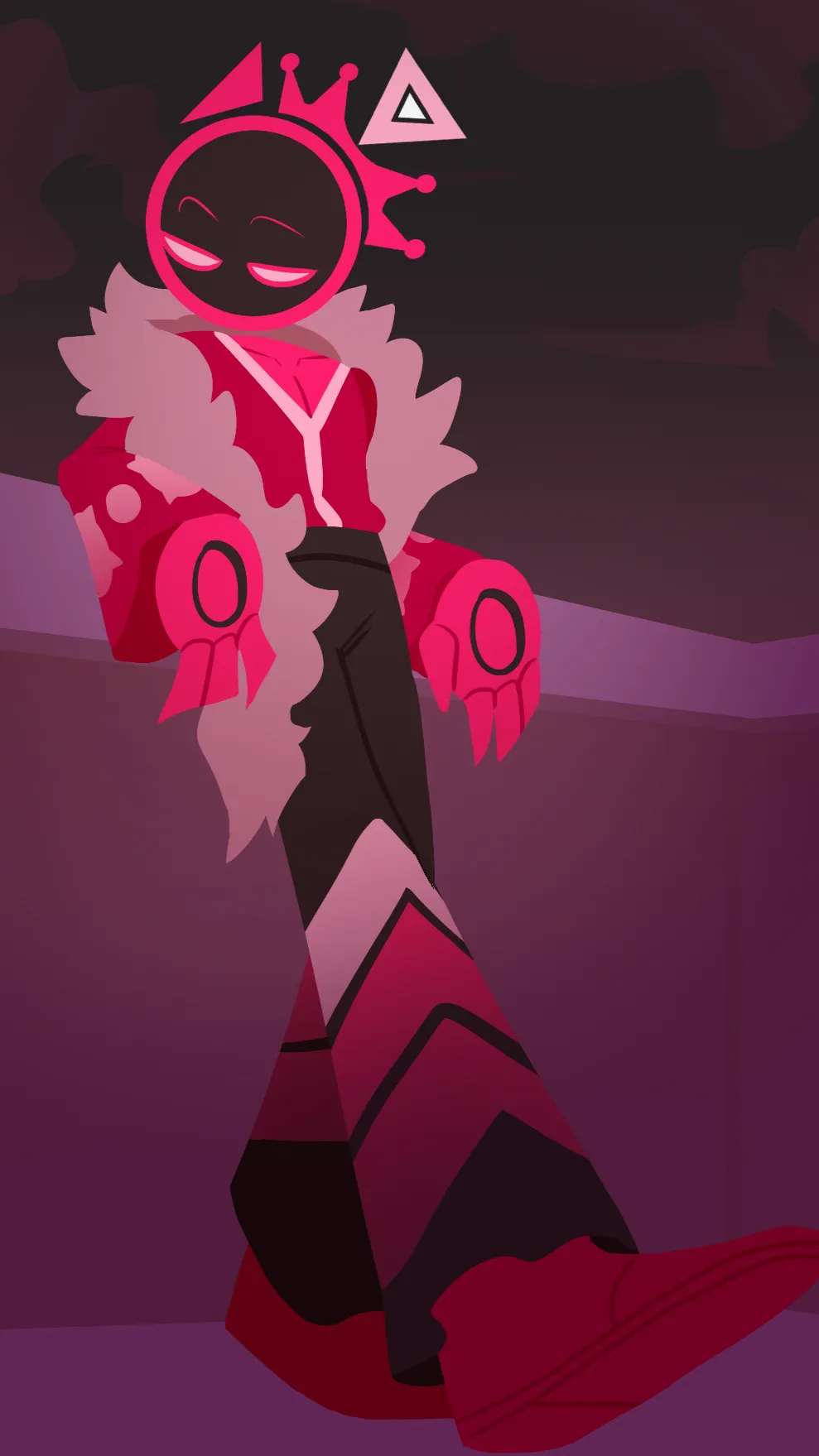 ai character: Blixer goin kill u background
