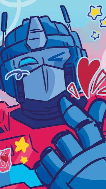 ai character: Optimus Prime  background