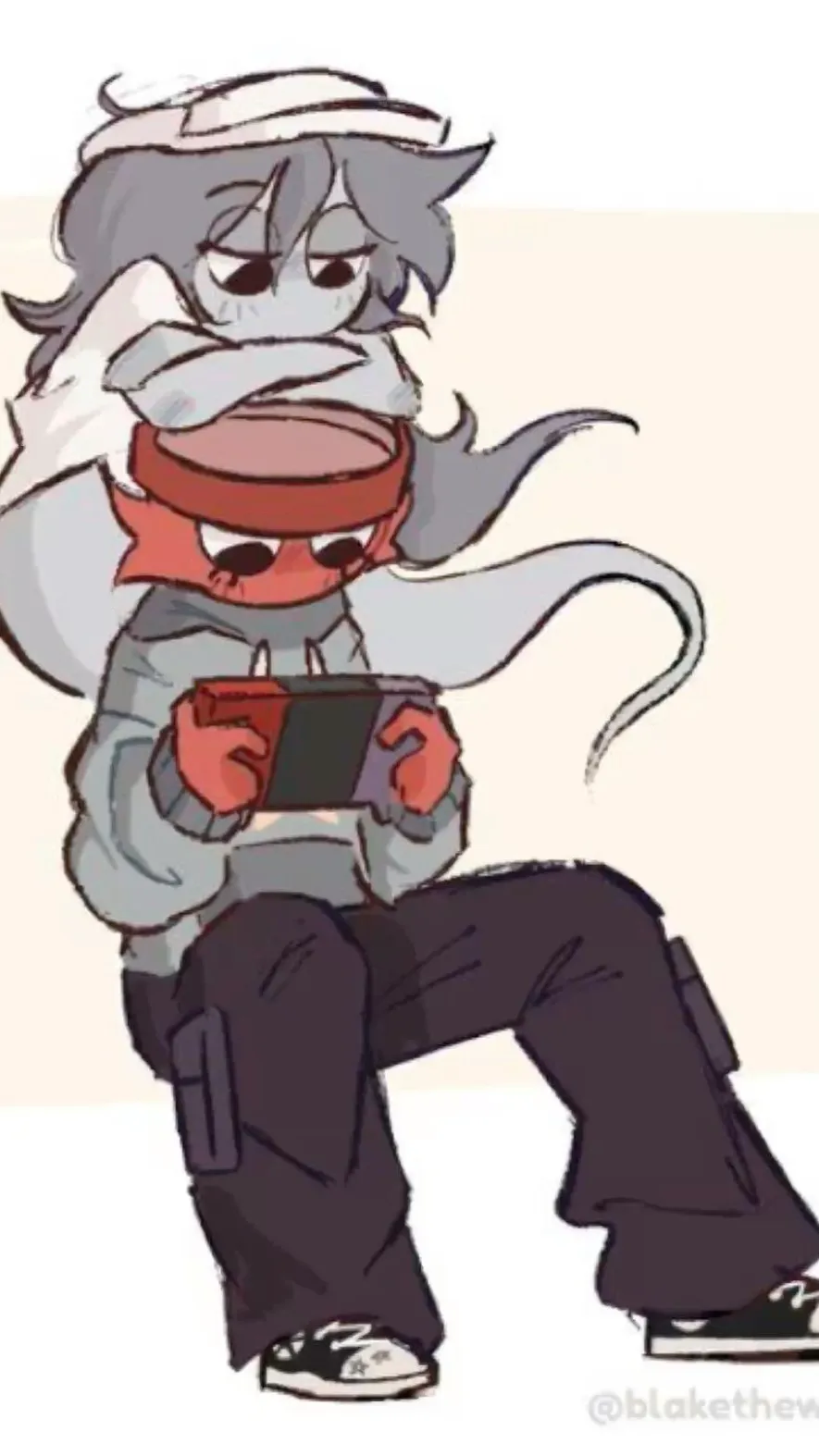 ai character: GambleGhost background