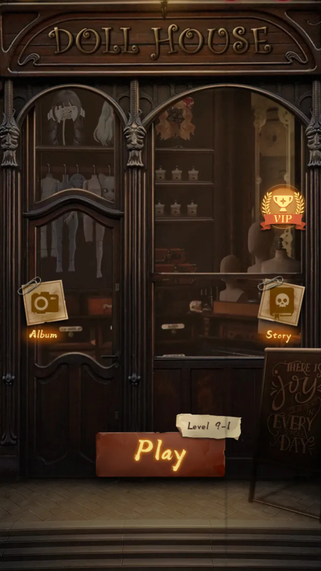 ai character: Doll repair  background